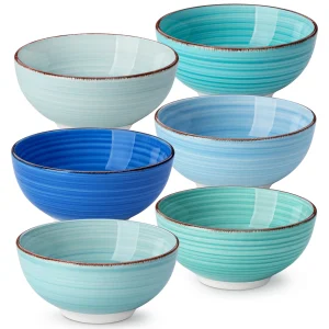 Vancasso Bonita 6-Piece Vintage Handpainted Porcelain Bowl Set