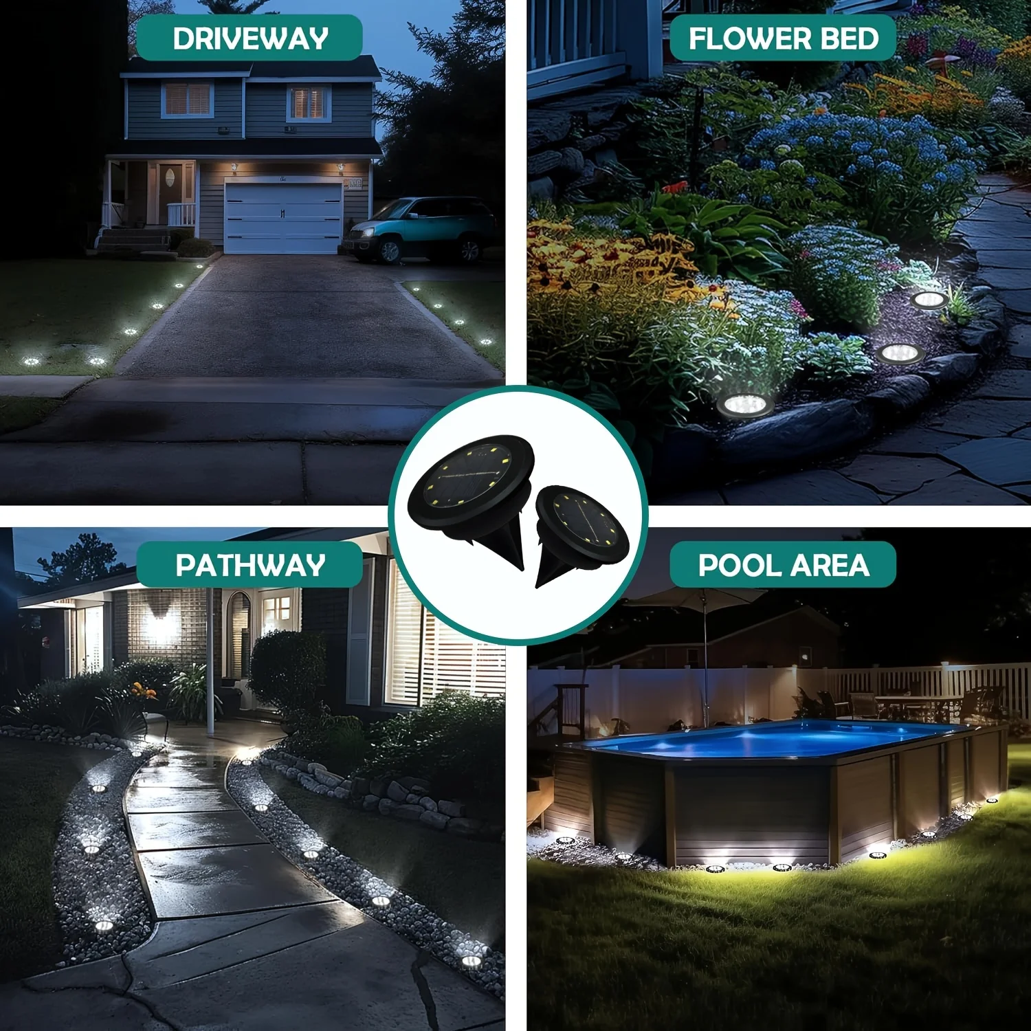 12 Elegant In-Ground Solar Lights for Chic Landscapes - Image 6