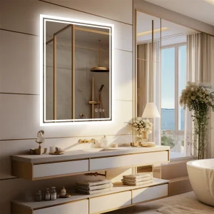 LUVODI LED Vanity Mirror – Dimmable, Anti-Fog & 3-Color Light - Thumbnail Image 5