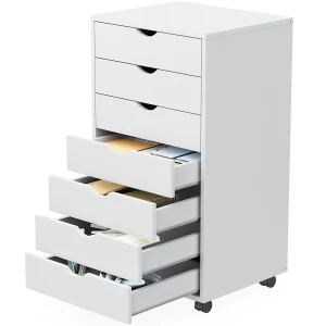JHK 7-Drawer Rolling Storage Cabinet for Home & Office - Thumbnail Image 5