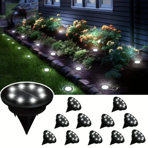 12 Elegant In-Ground Solar Lights for Chic Landscapes