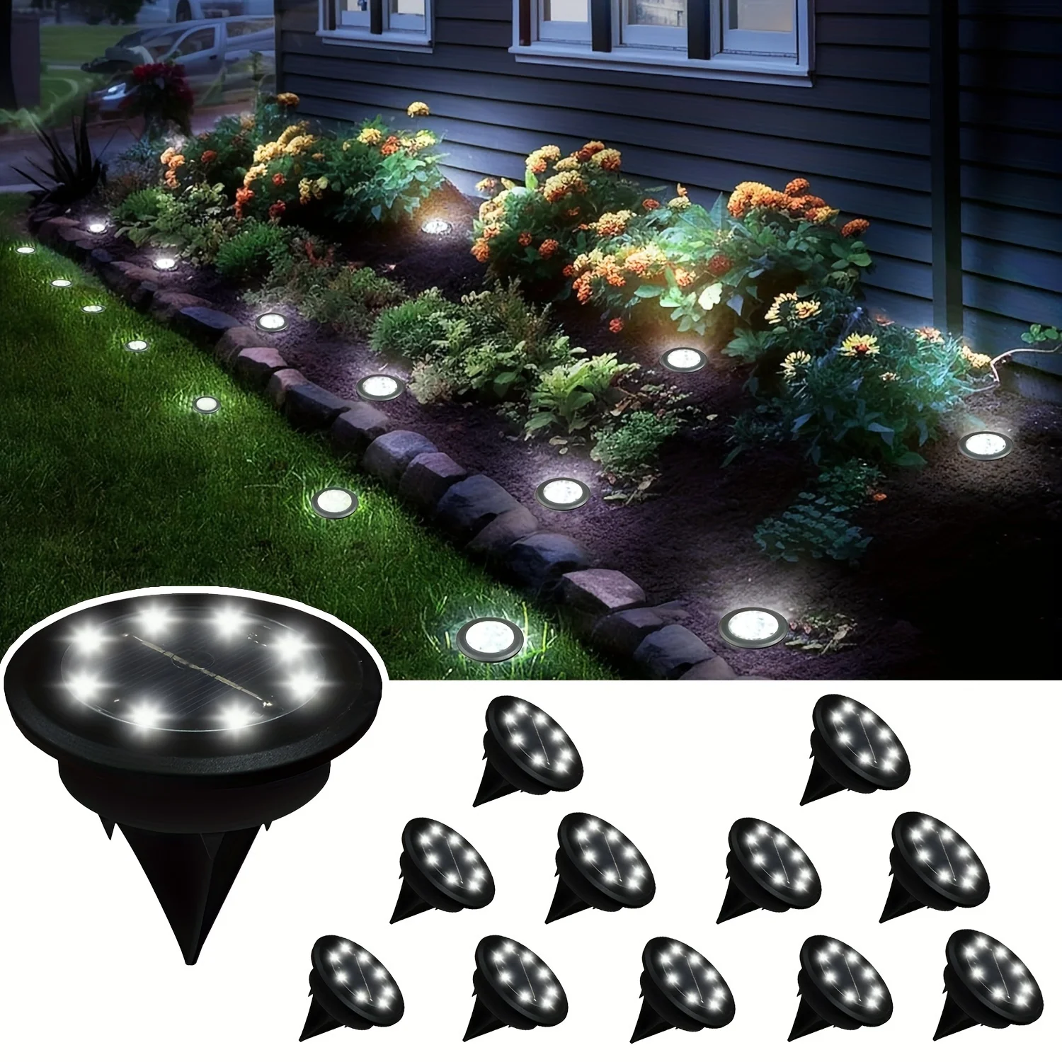 12 Elegant In-Ground Solar Lights for Chic Landscapes - Image 1