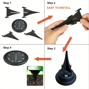 12 Elegant In-Ground Solar Lights for Chic Landscapes - Thumbnail Image 4