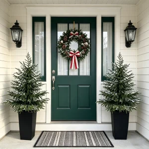 Elegant 4FT Faux Pine Trees for Holidays & Year-Round Décor