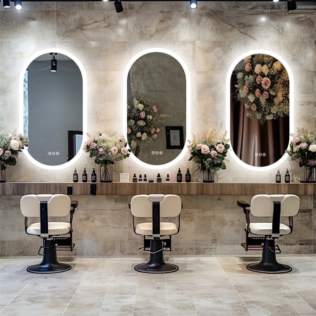 LUVODI LED Backlit Vanity Mirror with Dimming & Anti-Fog - Image 4