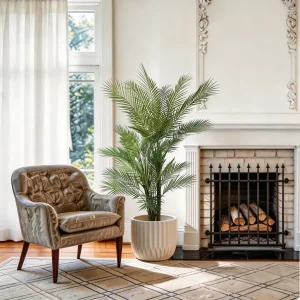 5/6FT UV-Resistant Tropical Plant with Decorative Pot - Thumbnail Image 3