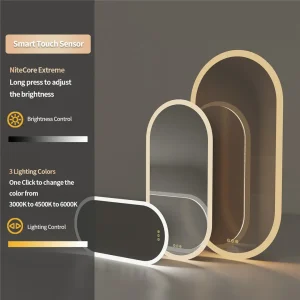 LUVODI LED Backlit Vanity Mirror with Dimming & Anti-Fog - Thumbnail Image 7