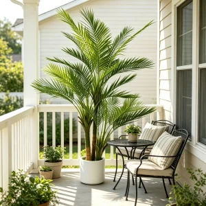 5/6FT UV-Resistant Tropical Plant with Decorative Pot - Thumbnail Image 4